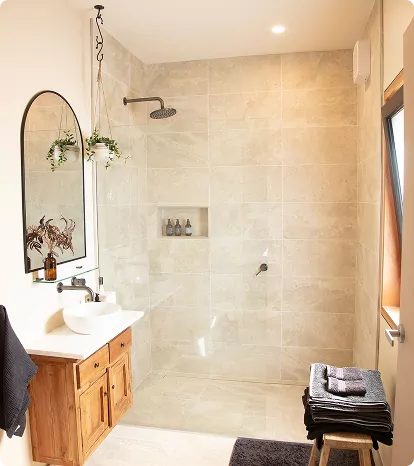 The Minimalist Bathroom - Ernest Cutler Constructions